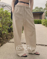 【MADE】Linen banding pants