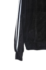 velvet track zip-up jacket