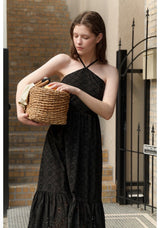 Camellia Dress Black