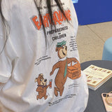 Picnic Bear Box Short-Sleeved T-Shirt