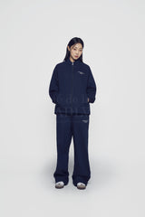 24FW ベーシックロゴナイロンセットアップジャケット ネイビー
