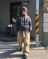 クルーウォッシュドバックアンダーポケットカーゴパンツ