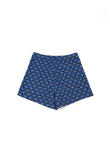 Jacquard Short Pants [Blue]