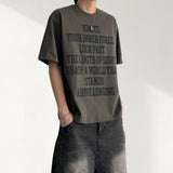 Urban Lettering Crop Short Sleeve T-shirt 