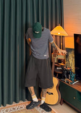 Light One-Tuck Bermuda Shorts 4COLOR