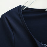 Luca Stripe Tie Cardigan Tee