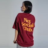ウェービービビッドロゴTシャツ (BURGUNDY)