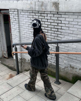 Pigment over hood jumper