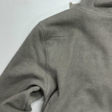 リゲアンバランスフードジップアップ グレー