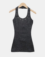Lunef Halter Neck Sleeveless Top