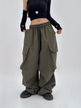 (UNISEX) WIDE BOX-POCKET LOOSE-FIT AUTUMN DENIM