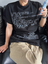 Sad Pigment Short Sleeve T-Shirt 3C