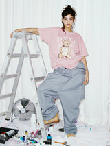 ANGEL BEAR TEE PINK