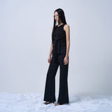UNBALANCE TUBE TOP (BLACK)