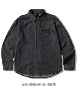 26SS★ スラブウォッシュ加工デニムシャツ