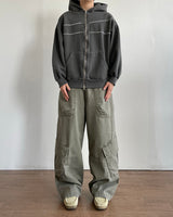 Bear Pigment Winter Hood Zip-Up