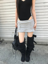 ナポレオンボタン スカート