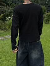 Regular Waffle Long Sleeve 3C