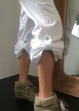 2WAY CAPRI BOOTS CUT PANTS