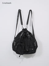 Pocket Multi-Shoulder Bag Backpack (3Way)