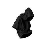 RELABEL Time Element (Dynamic Parallax) Loop Cut Split Short Wide Removable Large Hood Short Sleeve