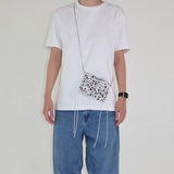 ミミバッグ (Milk Cow) + silver chain