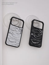 ゼブラミラーバンパーケース [black]