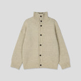 Eden high neck knit cardigan