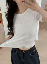 HT Basic Round Short Sleeve T-Shirt (6color)