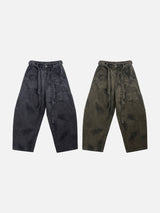 Trenon Belted Washed Balloon Pants 2C