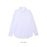 LMN Mar Essential Linen Semi-Over Shirt (12 colors)