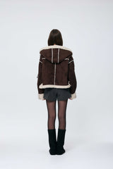 ADORABLE HOOD MUSTANG / BROWN