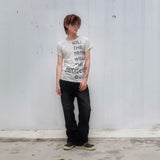 SEXXDEVIL Kill the trend printed T-shirt