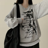 Painting boxy sweatshirt