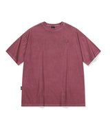 キャットステッチピグメント半袖Tシャツ