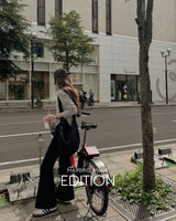 【MADE】ブーツカットバンディングスラックス