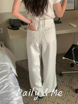 Cotton wide pants(4color)