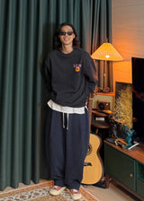 Superior Pin-Tuck Sweatpants
