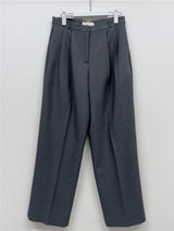 Ber Linen Two Tuck Wide Slacks