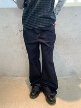 Coman Raw Denim Bootcut Pants