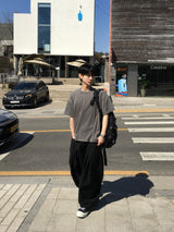 Kwai Pigment Washed Short Sleeve T-shirt 5C