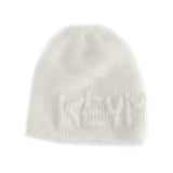 Keymisery Handmade Angora Beanie (Ivory)