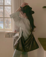 Afor shirring blouse