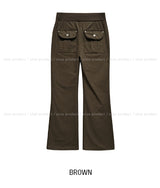 Vine Shibori Back Pocket Bootcut Pants