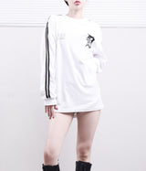(Unisex) バランスラインオーバーフィットTシャツ