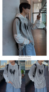 フライフード長袖Tシャツ (グレー)
