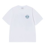 25SS ADLV サターンロゴ半袖Tシャツ ホワイト
