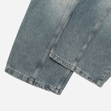 Block Panel Denim Pants