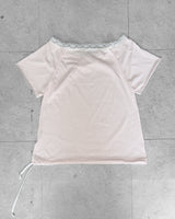 ソルベルーズ オフショルダーショートスリーブTシャツ