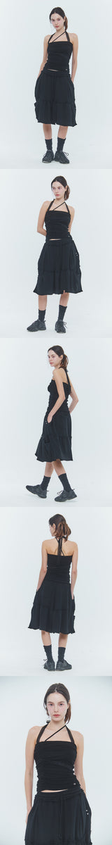 ANGEL BERMUDA PANTS black